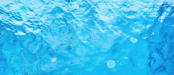 Abstract background texture resembling rippled swimming pool water in shades of blue, Ai Generated.