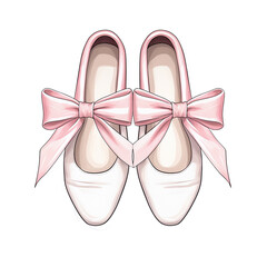 Poised Steps: The Minimalist Ballet Shoes
