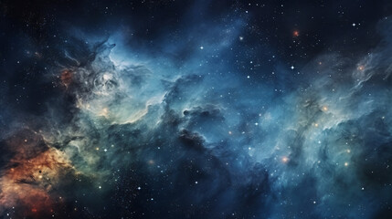 Fototapeta na wymiar The Carina Nebulas Mystic Mountain