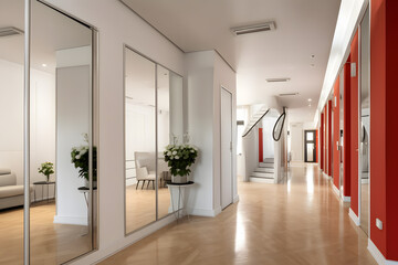 Fototapeta premium Modern interior design - corridor