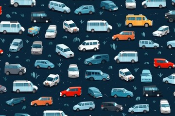 background of colorful cars