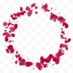 Pink Petal Japanese Vector Transparent