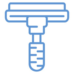 Glass Cleaning Icon Element For Design
