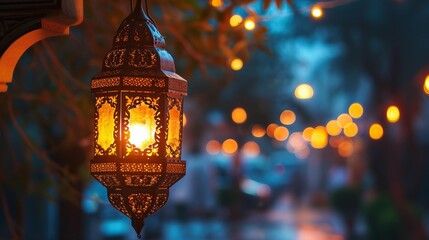 Ramadan Lantern Portrait Ramadan Post