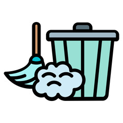 Cleaning Icon Element For Design