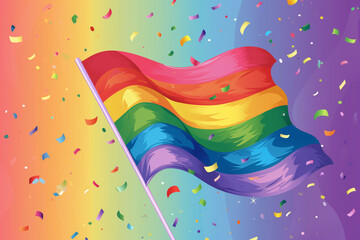 Pride Month Background - obrazy, fototapety, plakaty