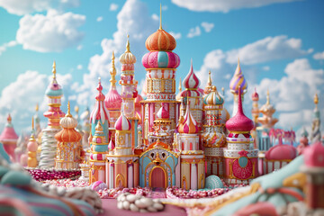 castle in the land of sweets