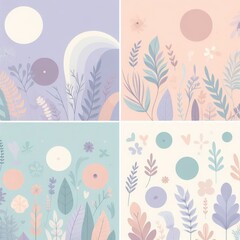 Pastel Serenity: Embracing Beauty in Soft and Calm Tones