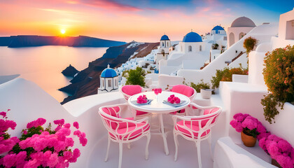 dinner in island