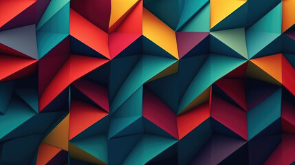 Abstract Illustration of geometric pattern