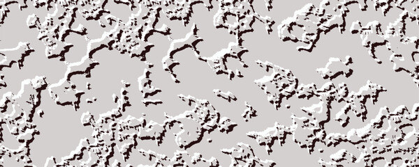 pattern cow leather natural print animal skin spots on a white background. Mammals Fur texture. Design elements leather. Camouflage predator. Vector illustration pattern floor rug interior design 