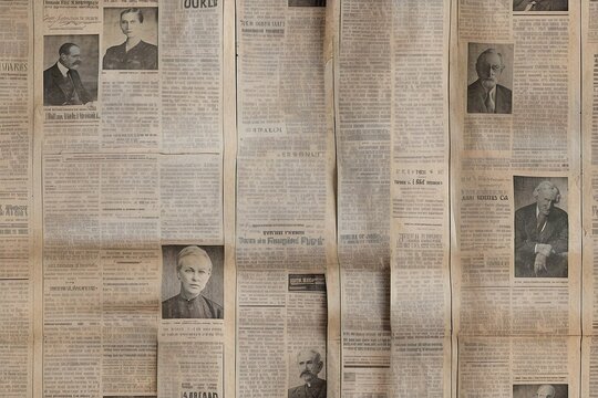 old newpaper background vintage 