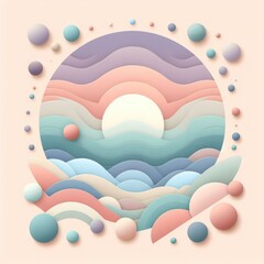 Pastel Serenity: Embracing Beauty in Soft and Calm Tones