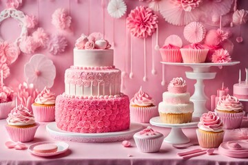 cake with rose