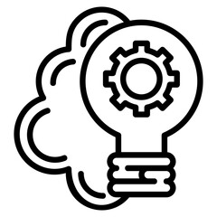 Idea Icon Element For Design