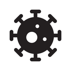 Obraz premium coronavirus glyph icon