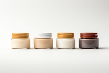 Commercial cream container mockup