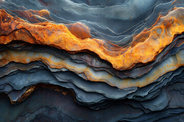 Obraz premium geological layers