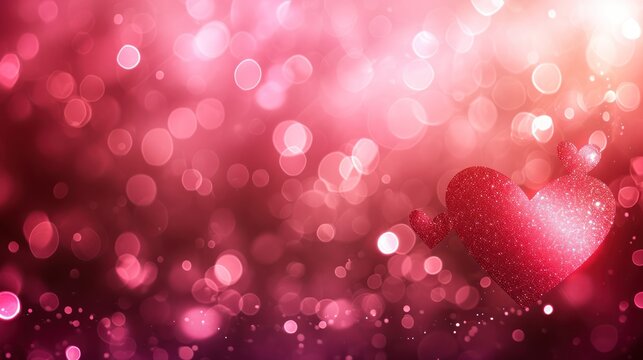 pink red heart cardboard head valentines day