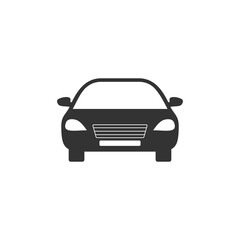 Car icon isolated on transparent background