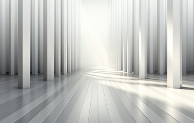 Corridor with light for graphics use. Created with Ai