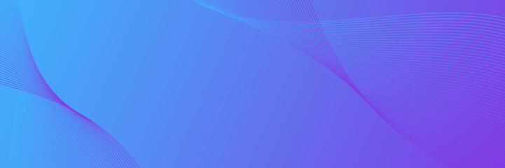 Abstract background vector blue, violet with dynamic waves for wedding. Futuristic technology backdrop with network wavy lines. Premium template with stripes, gradient mesh for banner or poster