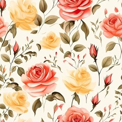 Bunch of Flowers on White Surface - Fresh, Colorful Floral Pattern Photo