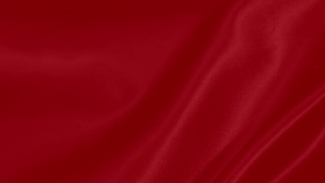 ワインカラーの動く布素材