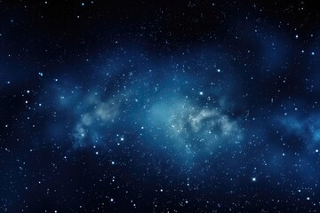 Naklejka premium Starry night sky with Milkyway backdrop.