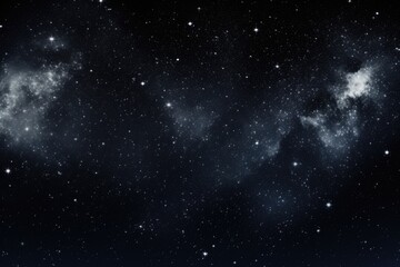 Night sky with Milky Way galaxy and stars.