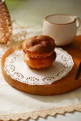 cookies and cup of coffee