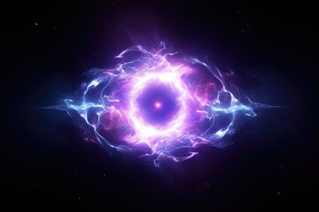 Highresolution neon nebula background for scifi and gaming.
