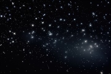 Fototapeta na wymiar Long exposure captures starry night sky.