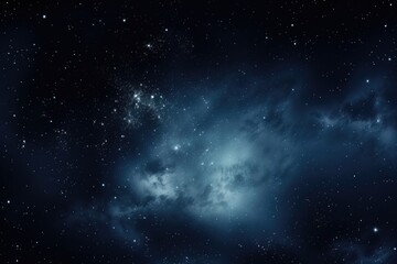 Fototapeta premium Milky Way Galaxy: Panoramic View of Stars in Space.