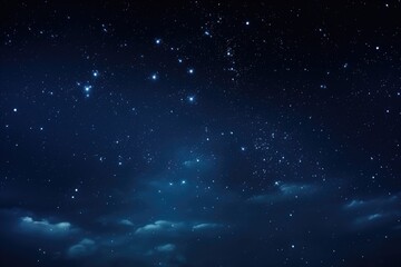 Night sky with stars.