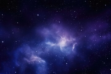 Obraz premium Night sky: stars, nebula, and galaxy.