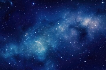 Fototapeta na wymiar Night sky: stars, nebula, and galaxy.