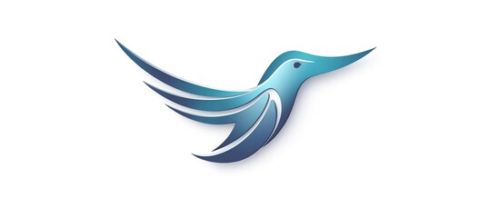 Flying eagle icon logo modern style.