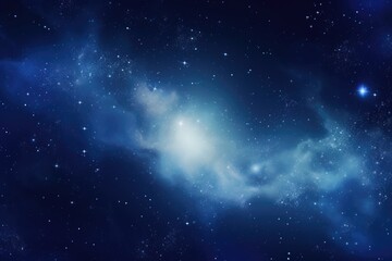 Obraz premium Cosmic abundance of stars, nebulae, and galaxies