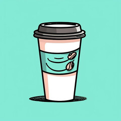 Disposable Coffee Cup Mockup photos