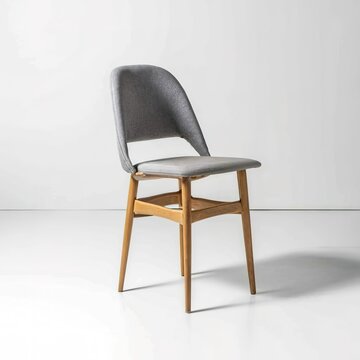dining chair against a pristine white background