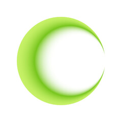 Green Circle Shadow Frame