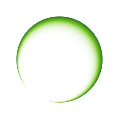 Green Circle Shadow Frame