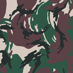 Indonesian army military camouflage texture