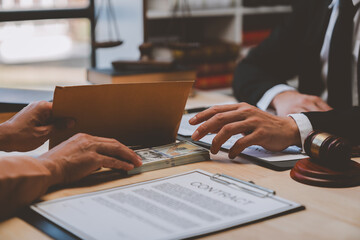 Businessmen bribe lawyers, government officials to make investment contracts successful, illegal...