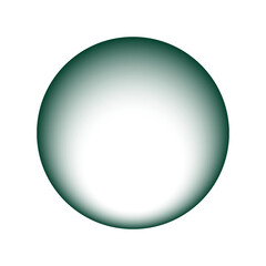 Green Circle Shadow Frame