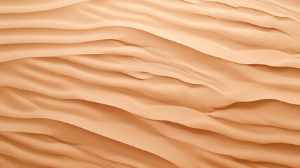 Fototapeta na wymiar Abstract background of wavy folds of brown fabric. 3d rendering