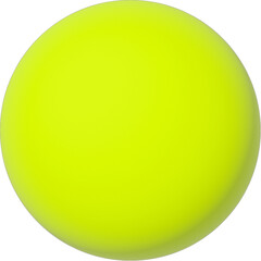 Green round realistic Christmas decoration