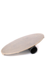 wooden board isolated on white