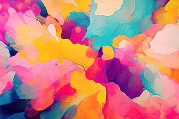 Bright abstract colorful background texture, paint wallpaper